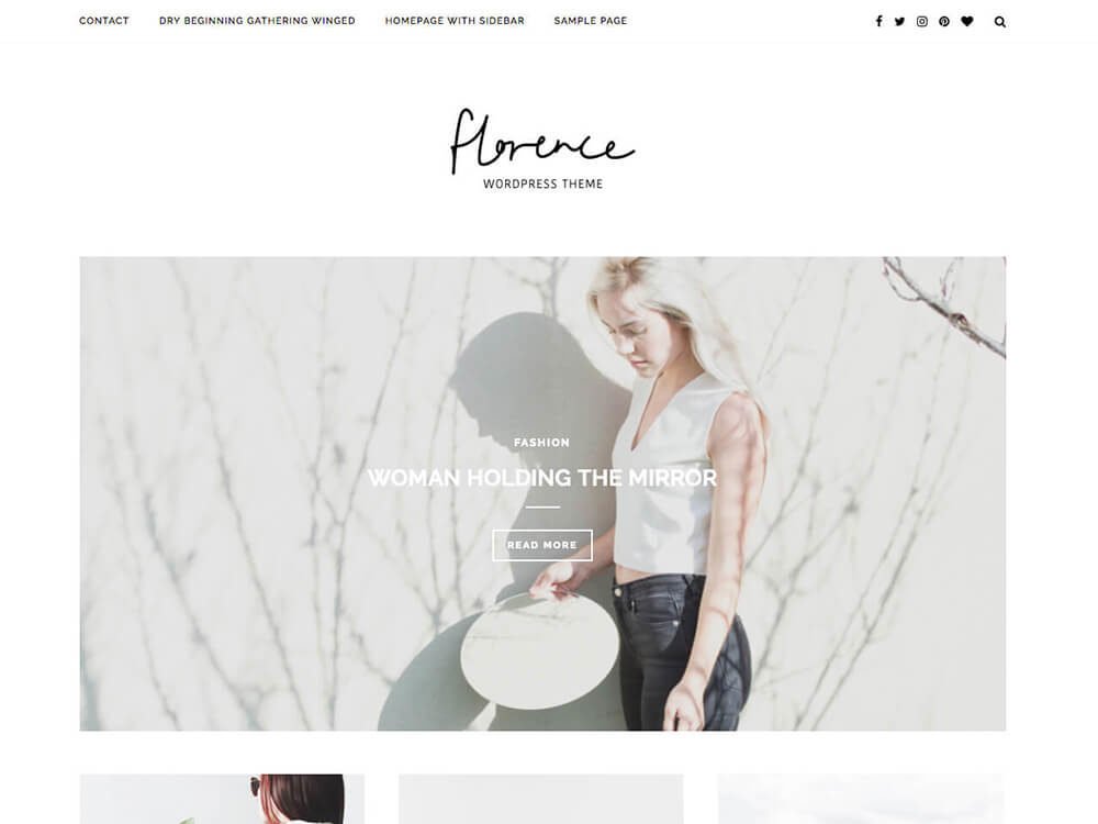 Minimalist WordPress Theme