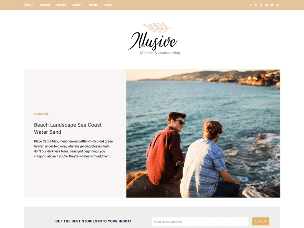 Blog WordPress Theme