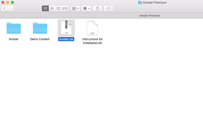 amstel zip wp theme