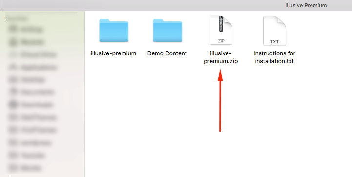 how to extract zip file wp theme