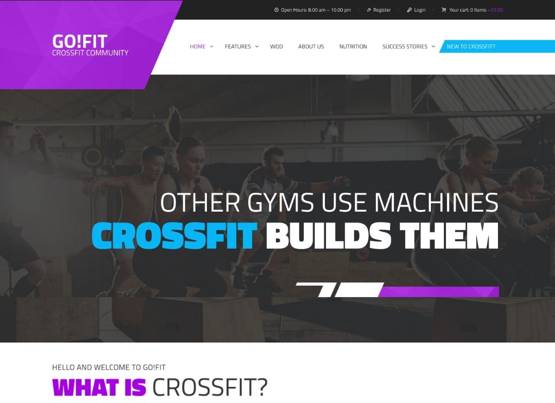 Gofit fitness, Gym and crossfit