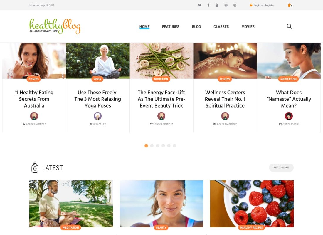 Online Store WordPress Theme