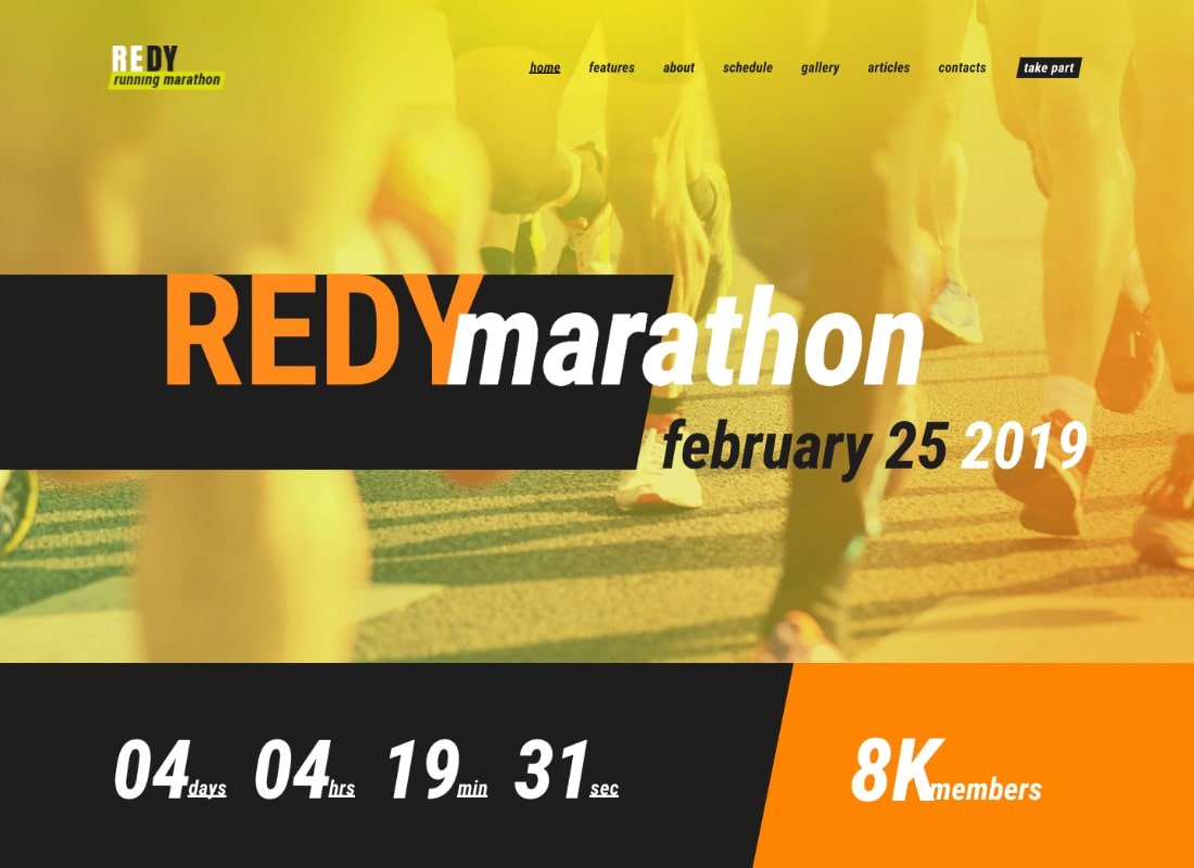 Sports WordPress Theme