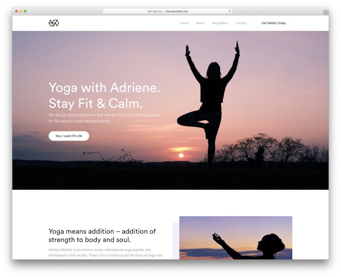 WordPress sports theme