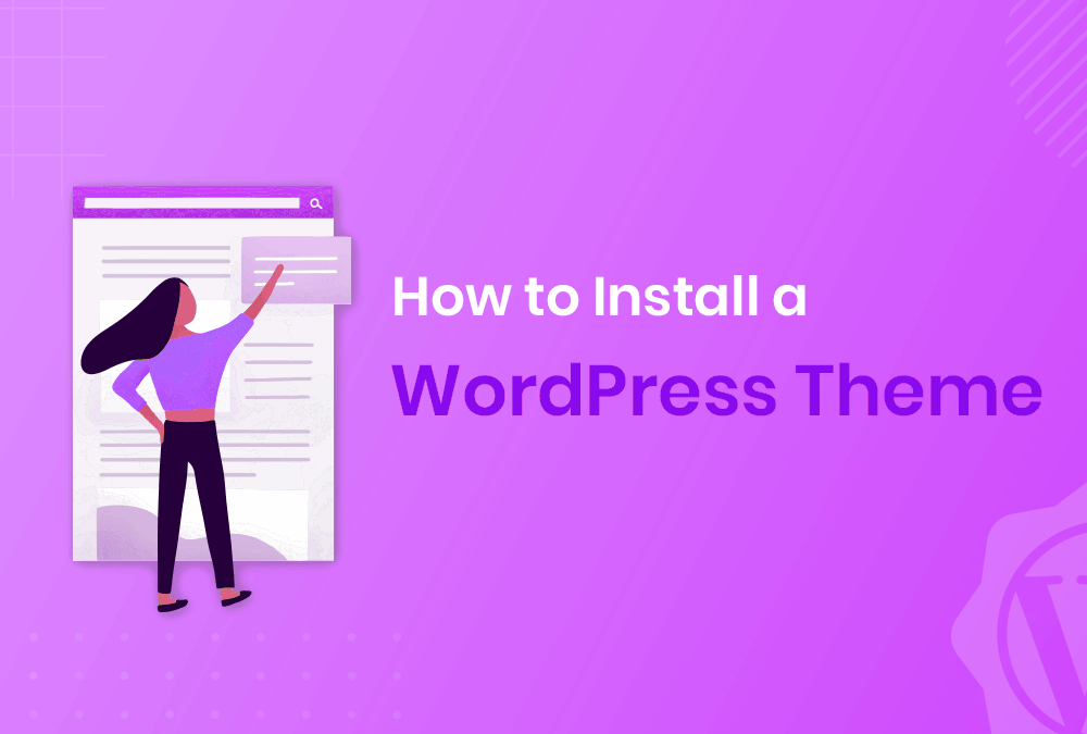 how to install wordpress theme