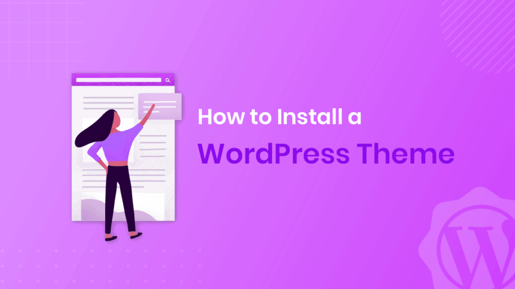 how to install wordpress theme