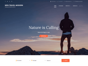 WEN Travel Modern WordPress Theme