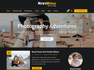 NewsMedia Modern WordPress Theme