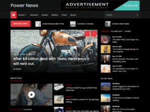 Power News WordPress Theme