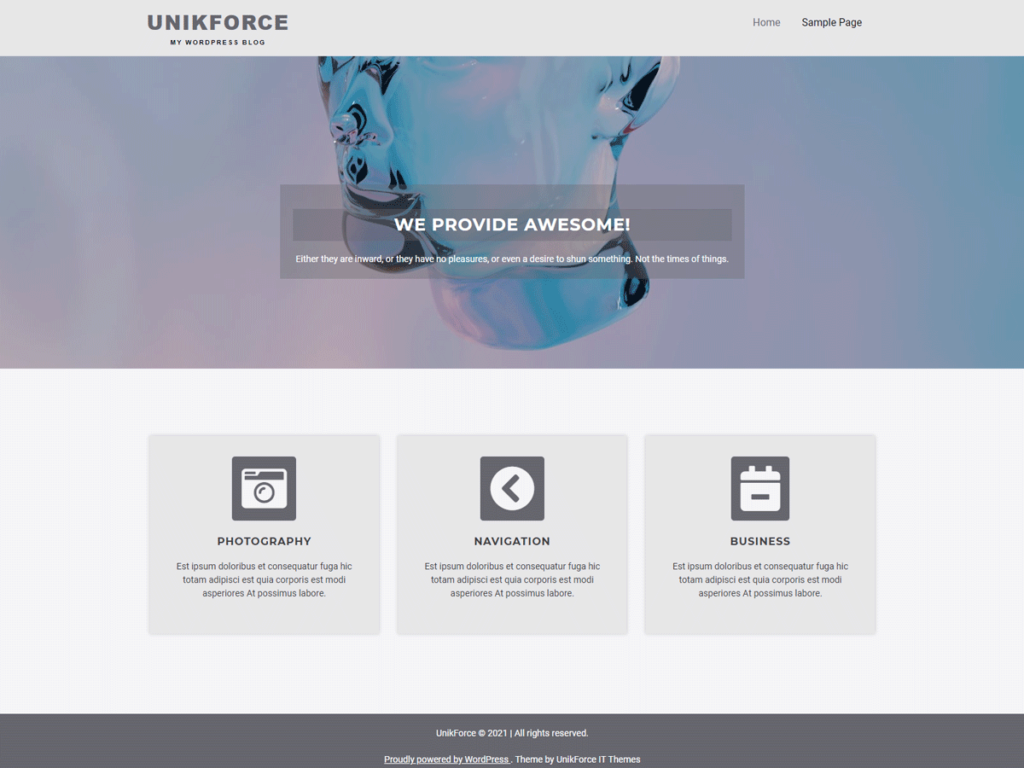 unikforce multipurpose wordpress theme