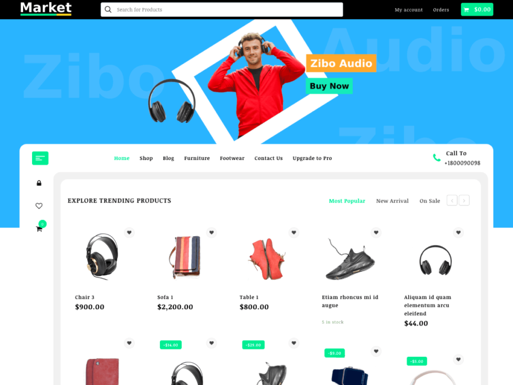 Amaz Store WordPress Theme