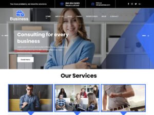 Houda Business WordPress Theme