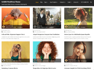 GridBit Grid WordPress Theme