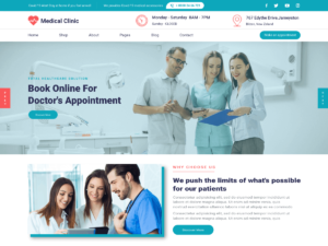 Medical Clinic Lite WordPress Theme