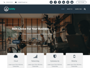 Goldly WordPress Theme