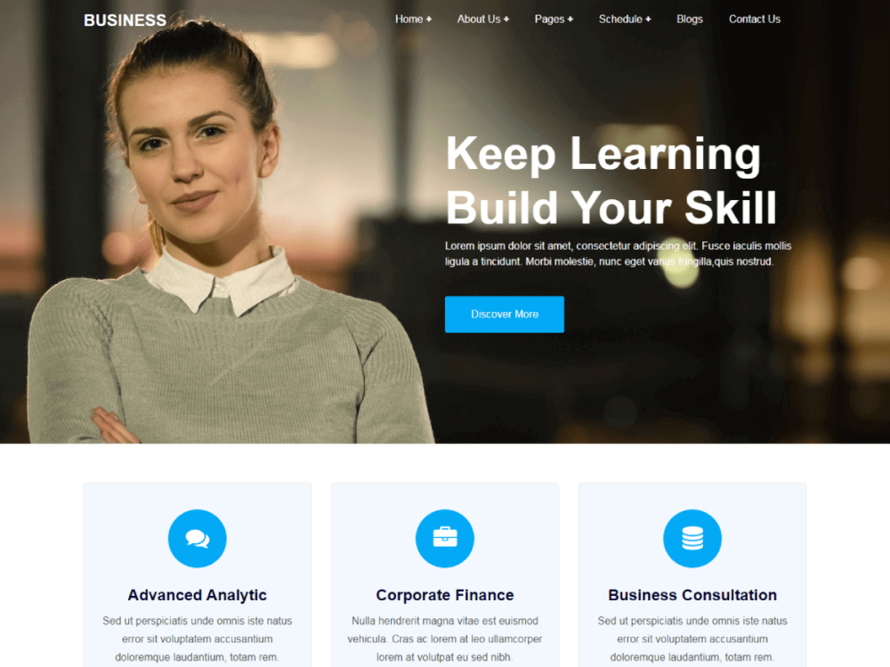 Responsive Techup wordpress theme