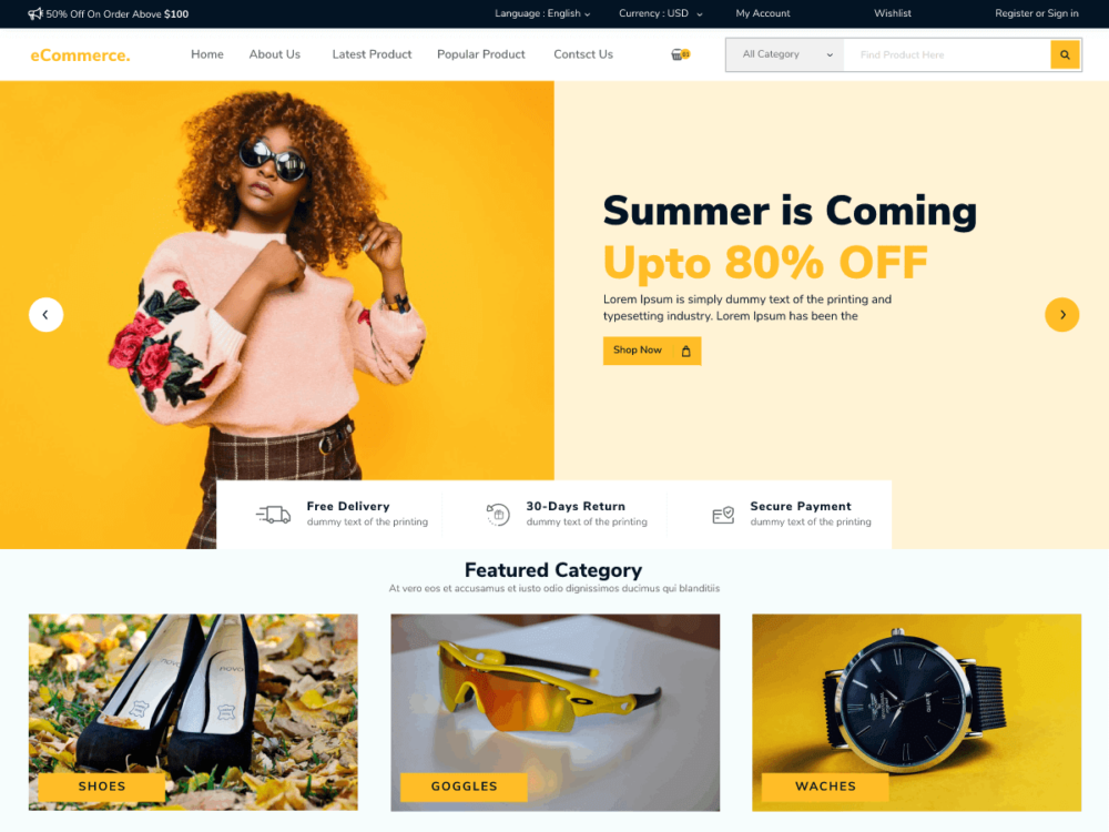 Shopkeeper Ecommerce wordpress theme