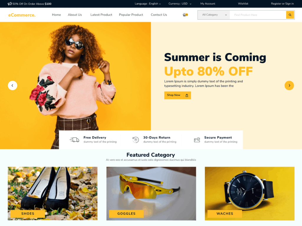 Shopkeeper Ecommerce wordpress theme