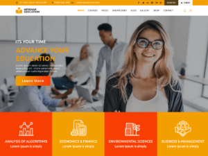 Webinar Education WordPress Theme