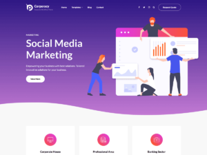 Corporacy Corporate WordPress Theme