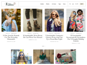 Presto Fashion Blogger WordPress Theme