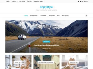 EnjoyStyle Clean WordPress Theme