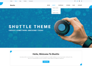 Shuttle eNews WordPress Theme