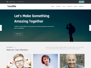 Teczilla Organization WordPress Theme