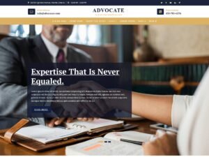 Advocate Lite Lawyer WordPress Theme