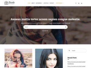 Aroid Photography WordPress Theme