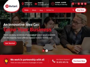 Avtari Business WordPress Theme