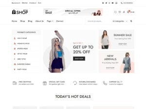 Bosa Shop WordPress Theme