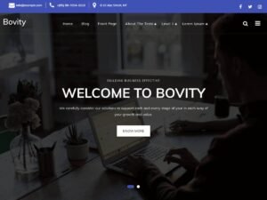Bovity Technology WordPress Theme