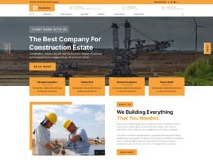 Building Construction Lite WordPress Theme