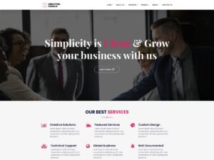 Creative Techup IT WordPress Theme