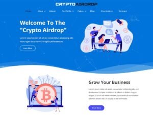 Crypto AirDrop WordPress Theme