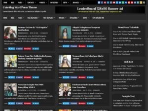 CuteMag Magazine WordPress Theme