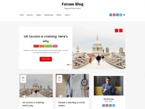 Fansee Blog WordPress Theme