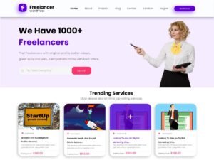 Freelancer Services WordPress Theme