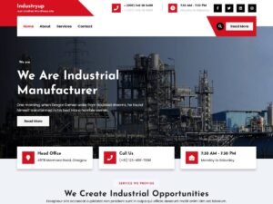 Industryup WordPress Theme