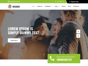 Insurer Lite WordPress Theme