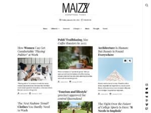 Maizzy WordPress Theme
