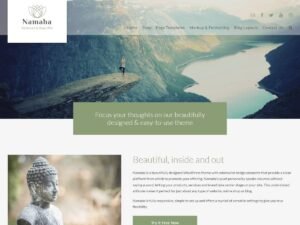 Namaha WordPress Theme
