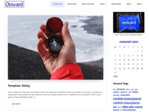 Onward WordPress Theme
