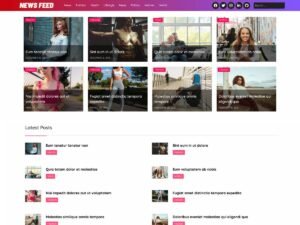 PH News Feed WordPress Theme