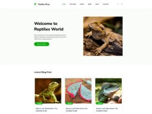 RS Pet Blog WordPress Theme