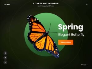 Scapeshot Modern WordPress Theme