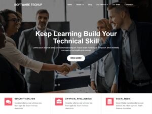 Software Techup Corporate WordPress Theme