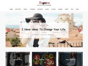 Tagora Modern Blog WordPress Theme