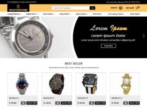 Watch Store WordPress Theme